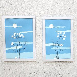 Spring Flowers Blank Cards